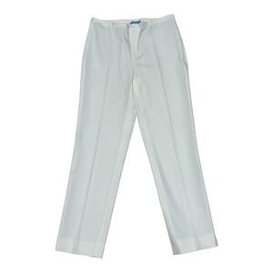 J.McLaughlin Ecru Chino Cropped Casual Pants Size 2
